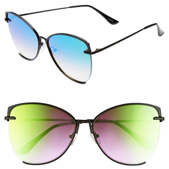 Quay Australia Accessories - Quay Australia 56mm Dusk To Dawn Mirrored Shades